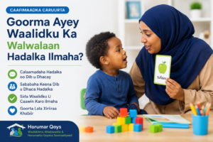 Goorma Ayey Waalidku Ka Walwalaan Hadalka Ilmaha?